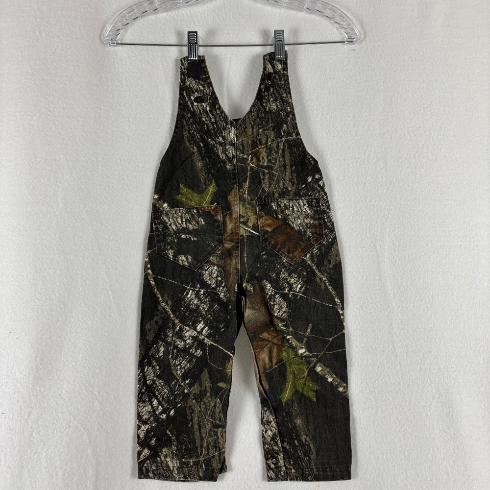 Lee, Vintage, Kids Camouflage, Overalls, Size18m, Forest Camo, Leg Snaps - Picture 5 of 13